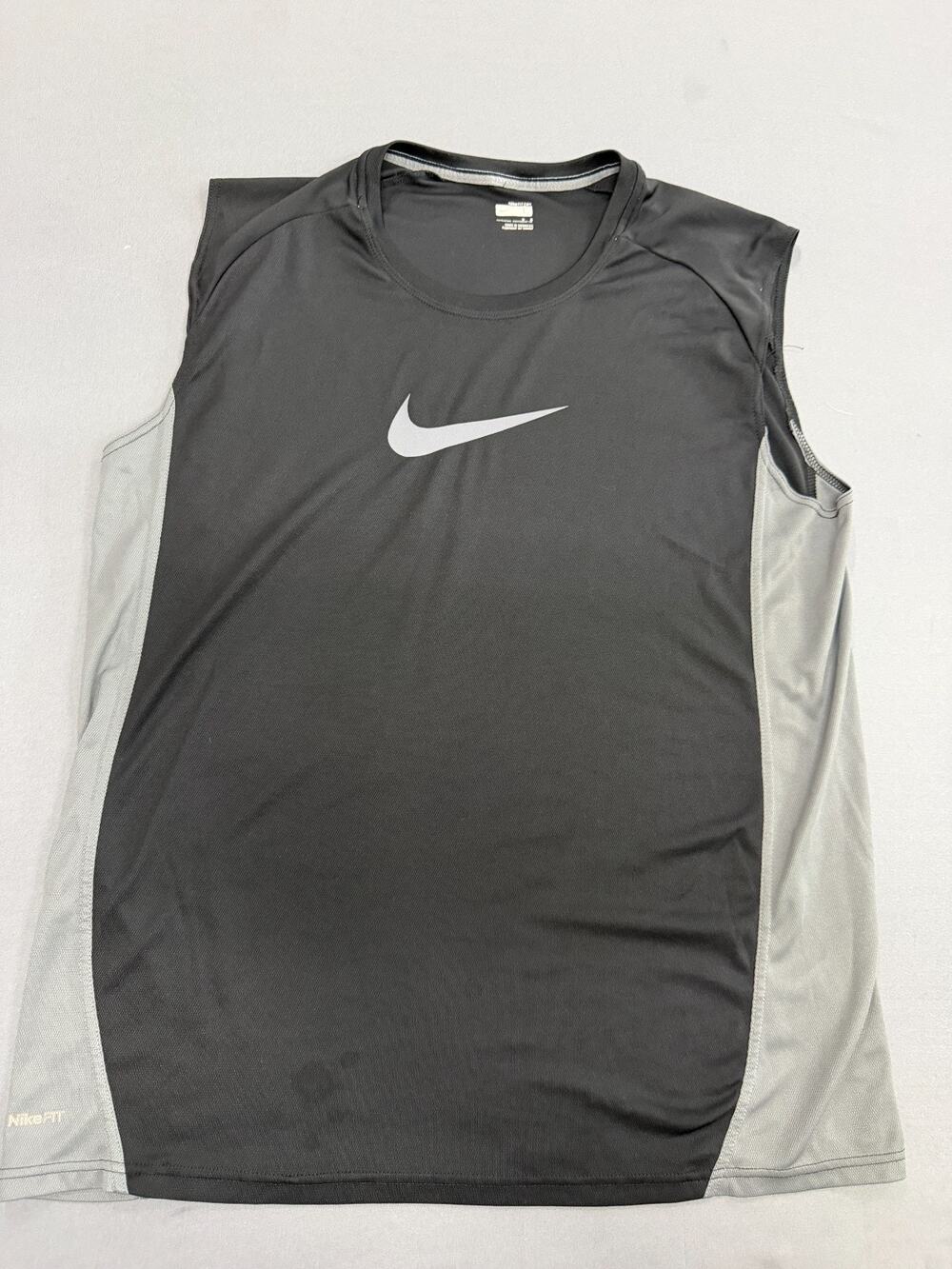 Nike Pro Dri-FIT Men's L Tank Top Sleeveless Athletic Performance Polyester blac